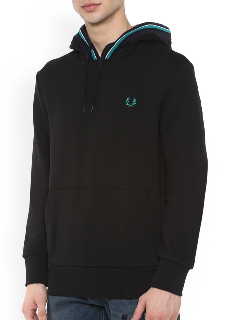 

Fred Perry Men Black Sweatshirt