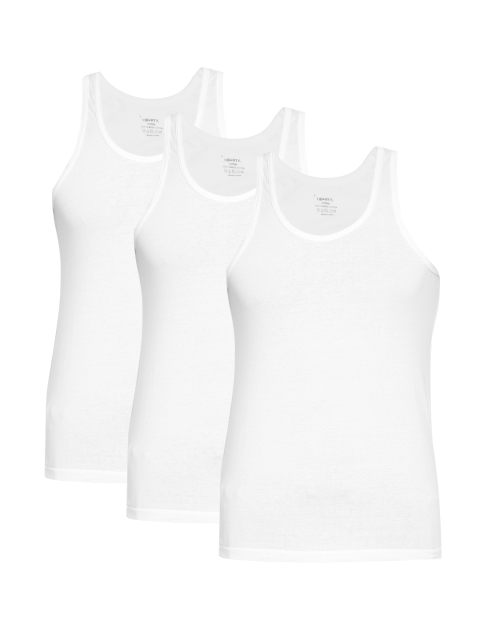 

Liberty White Pack of 3 Innerwear Vests 8907158023825