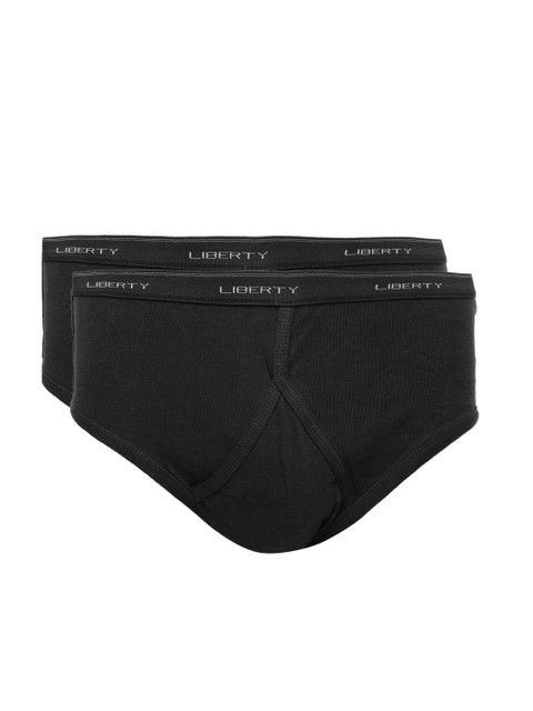 

Liberty Men Pack of 2 Black Regular Briefs 8907158048675