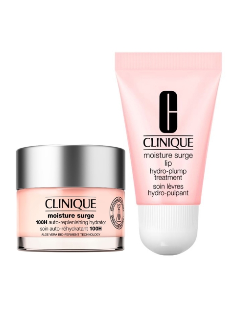 

Clinique Set of Auto-Replenishing Hydrator Cream & Hydro-Plump Lip Balm, Peach