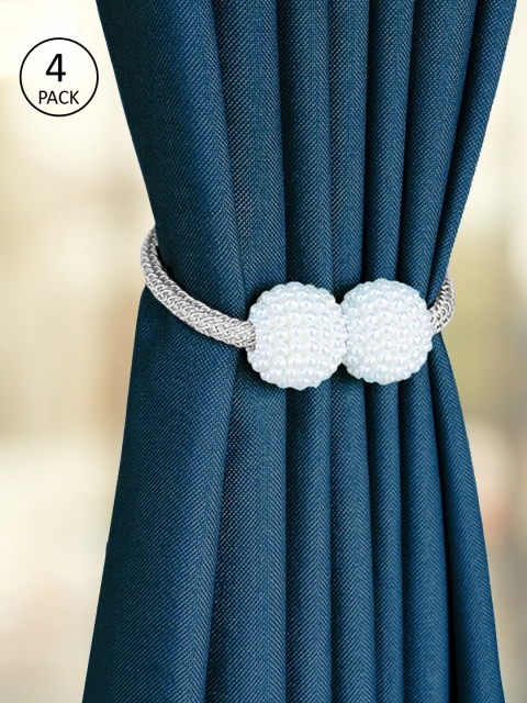 

Story@home Grey 4 Pcs of Curtain Tassels