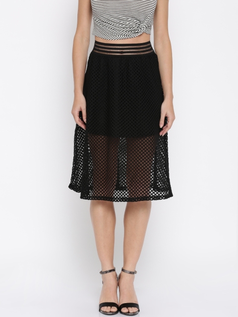 

Jealous 21 Black Flared Skirt