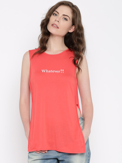 

Jealous 21 Women Pink Printed Top