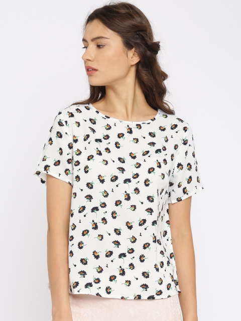 

Jealous 21 Women White Printed Top