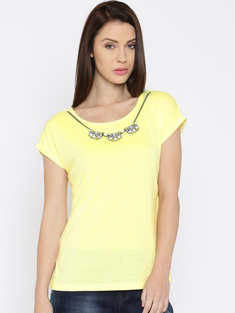 

Jealous 21 Women Yellow Top