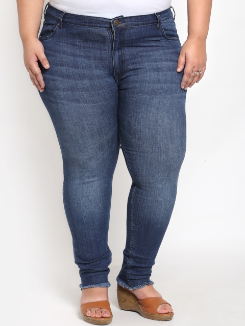 

MELON Women Blue Light Fade Jeans