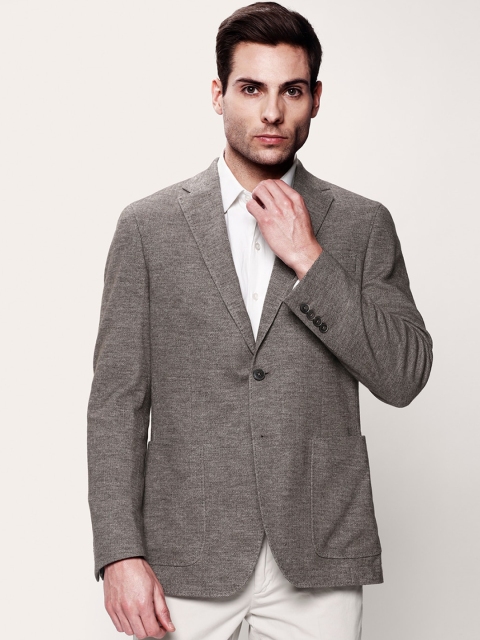

HACKETT LONDON Men Brown Tailored Jacket