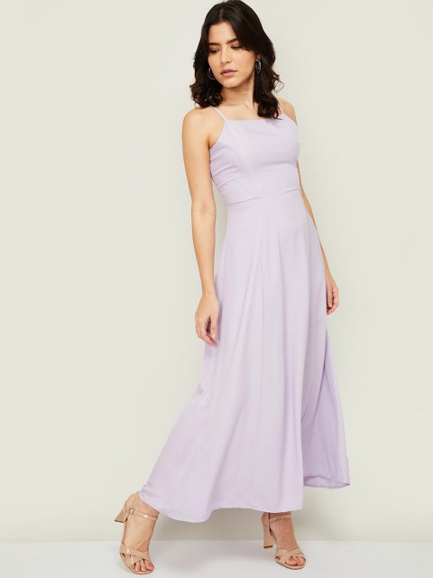 

CODE by Lifestyle Women Purple Embellished Maxi Dress