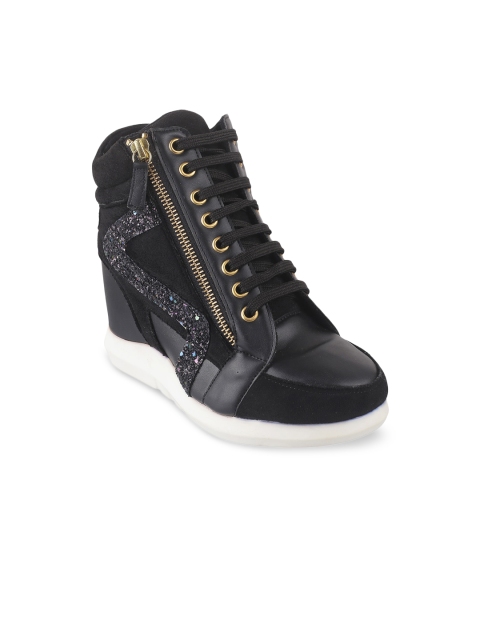 

Catwalk Women Black Embellished Sneakers