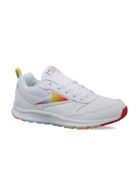 

Reebok Boys White Leather Running Non-Marking Shoes