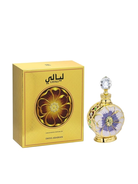 

SWISS ARABIAN Women LAYALI 996 Concentrated Perfume Oil (CPO) SA. - 15 ml, Gold