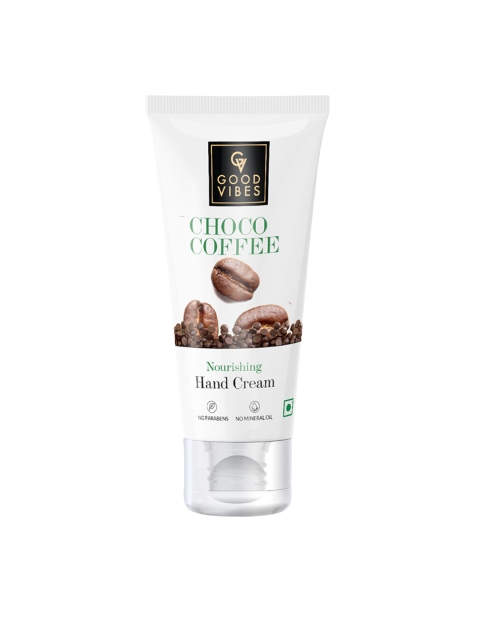 

Good Vibes Choco Coffee Nourishing Hand Cream (50 g), Transparent