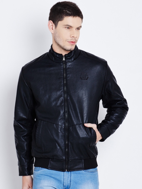 

Fort Collins Black Faux Leather Biker Jacket