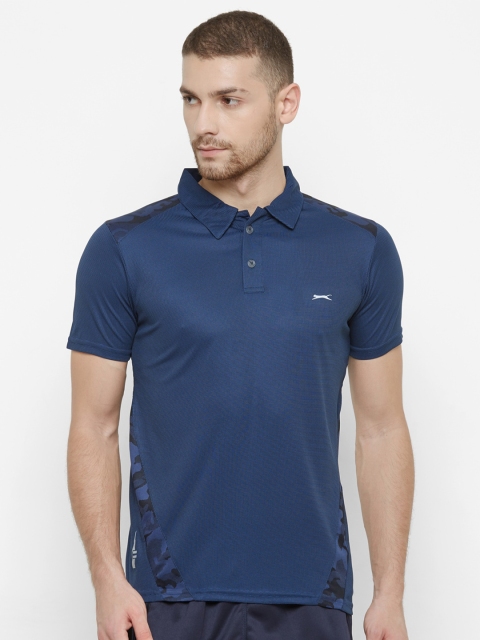 

Black Panther Men Blue Polo Collar T-shirt