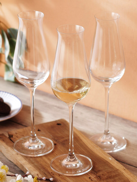 

Lucaris Transparent Pack Of 6 Desire Sparkling Champagne Flute Wine Glass