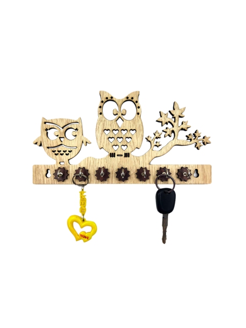 

WENS Cream-Coloured 7 Hooks Key Holder