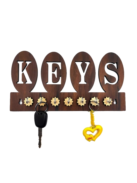 

WENS Brown 7 Hooks Key Holder