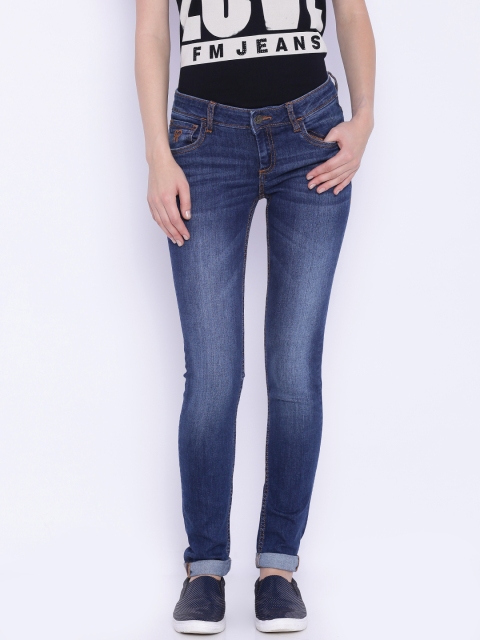 

Flying Machine Women Blue Twiggy Super Skinny Fit Low-Rise Stretchable Jeans