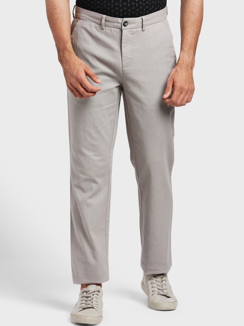 

ColorPlus Men Grey Trousers