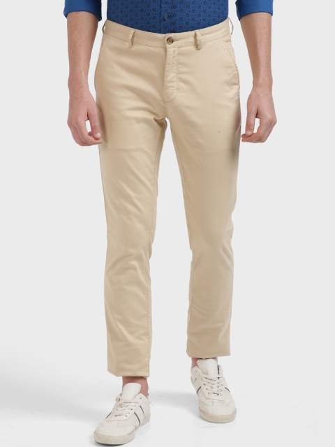 

ColorPlus Men Beige Trousers