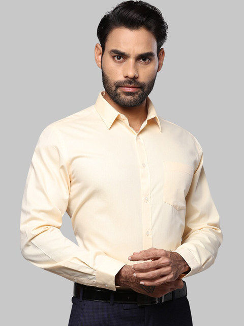 

Next Look Men Yellow Opaque Casual Shirt