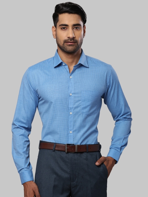 

Next Look Men Blue Slim Fit Opaque Casual Shirt