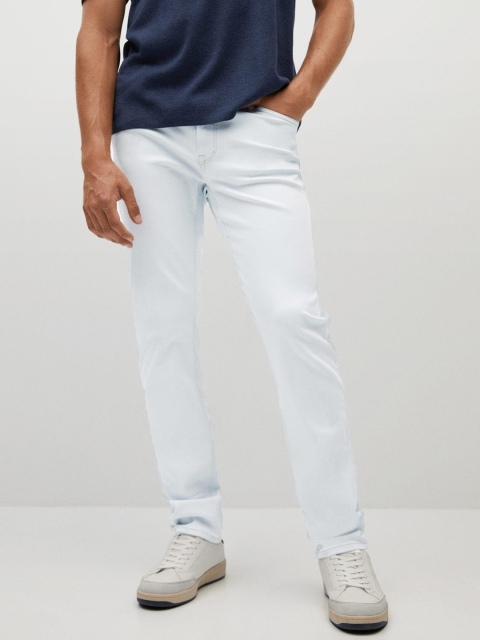 

MANGO MAN Blue Slim Fit Stretchable Jeans