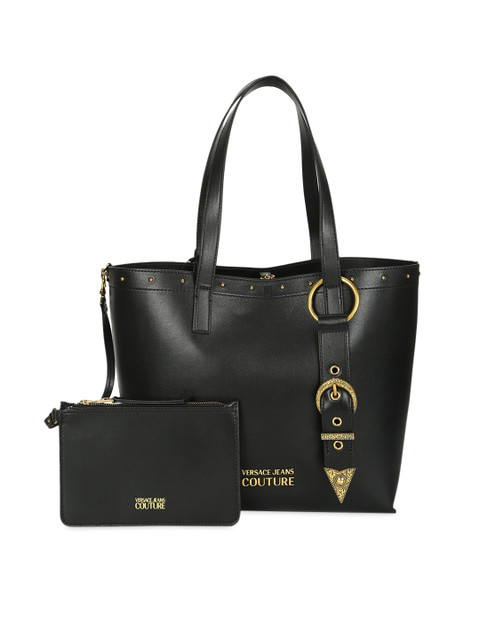

Versace Jeans Couture Black Structured Handheld Bag