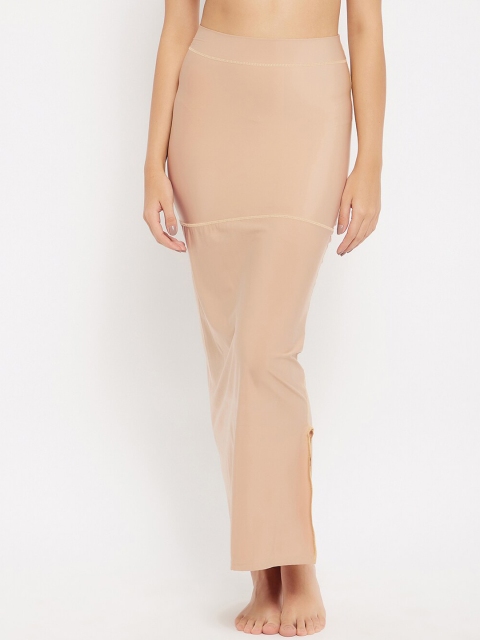 

SECRETS BY ZEROKAATA Women Nude-Colored Solid Saree Shapewear