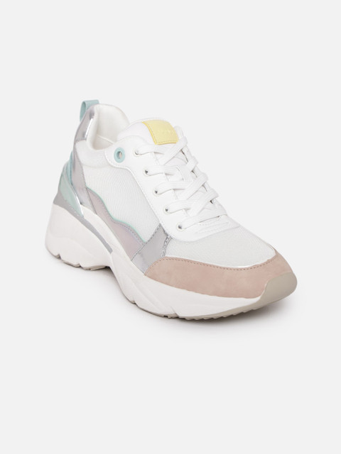 

ALDO Women Multicoloured Colourblocked Sneakers, Multi
