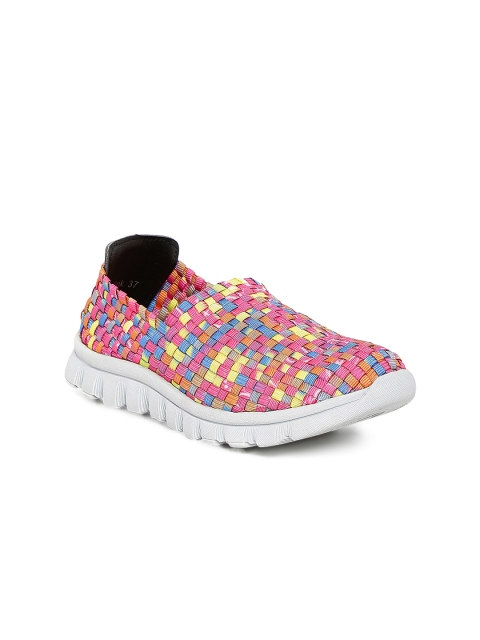 

Catwalk Women Pink Woven Regular Sneakers