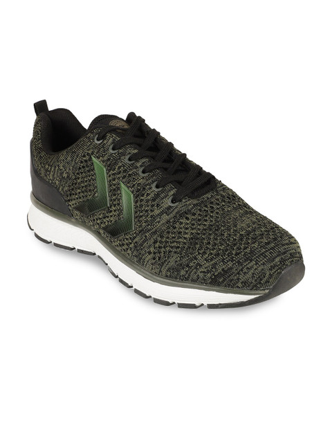 

hummel Unisex Green Mesh Training or Gym Shoes