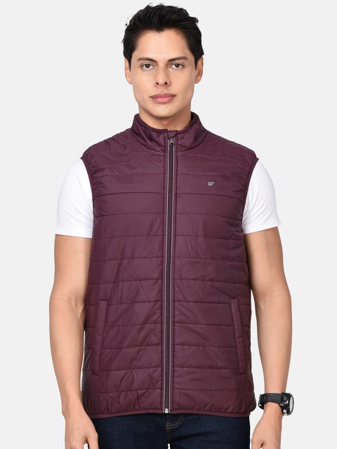 

t-base Men Burgundy Lightweight Puffer Jacket
