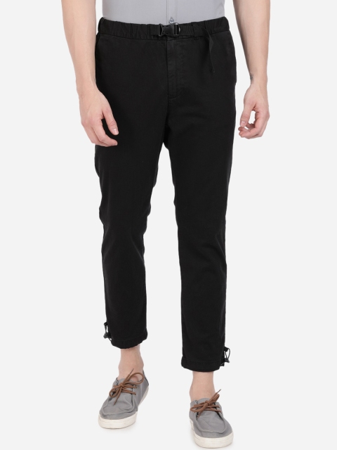 

Breakbounce Men Black Slim Fit Trousers