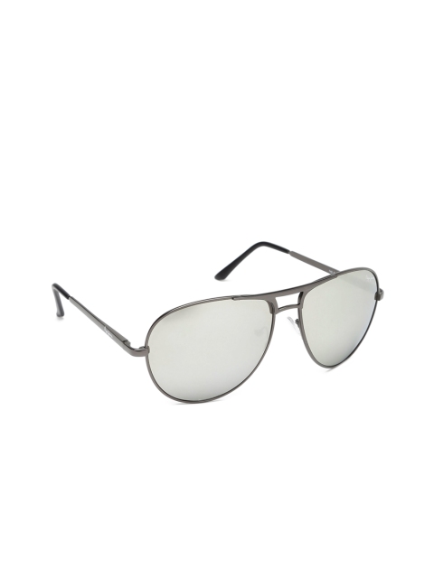 

Pepe Jeans Unisex Aviator Sunglasses PJ5113C2, Silver