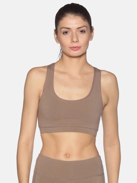 

Soul Space Taupe Organic Cotton Workout Bra