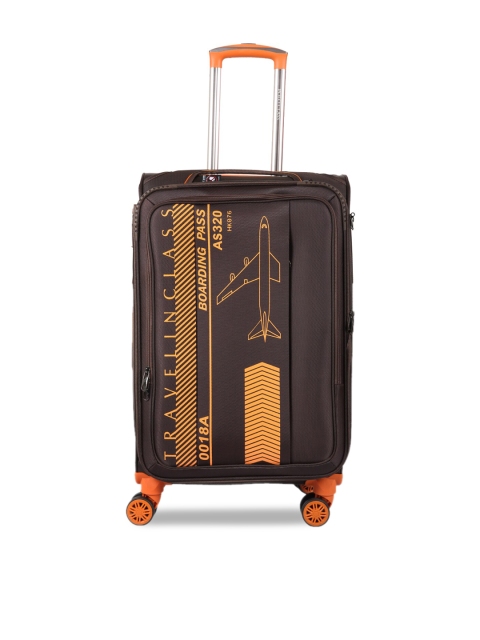 

Polo Class Brown Luggage Trolley Bag 28"