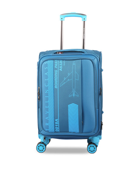 

Polo Class Blue Luggage Trolley Bag Suitcase 24"