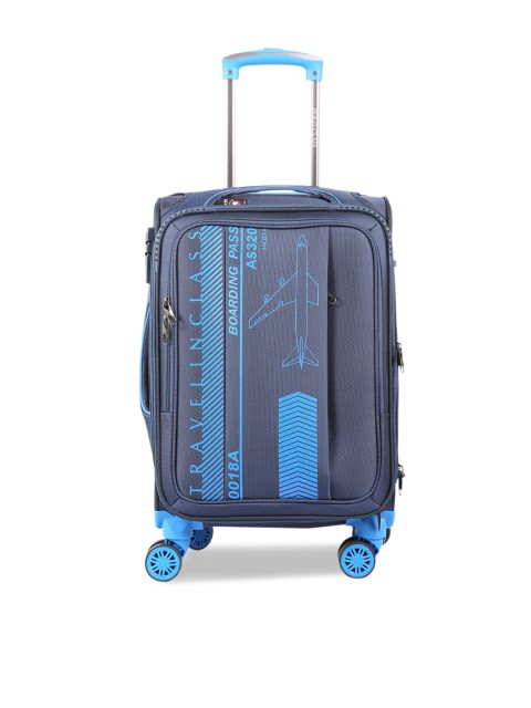 

Polo Class Dark Blue Luggage Trolley Bag Suitcase 50L