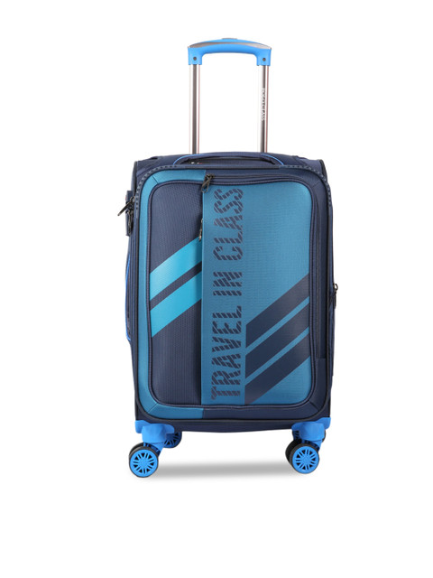 

Polo Class 360-Degree Rotation Luggage Trolley Bag, Blue