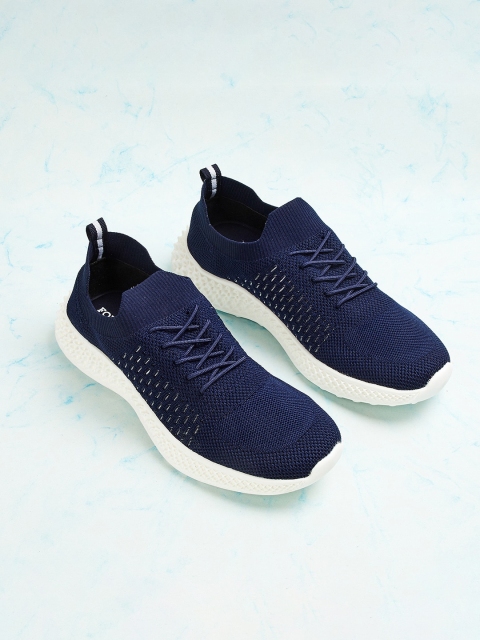 

Forca by Lifestyle Men Navy Blue Woven Design Sneakers