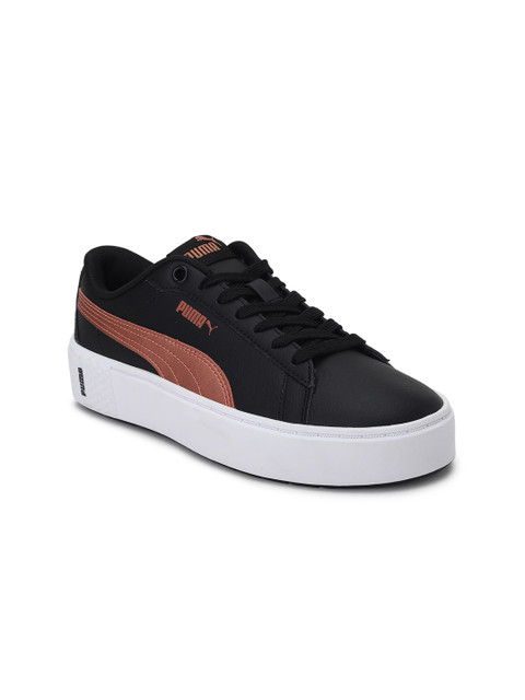

Puma Women Black Colourblocked Sneakers