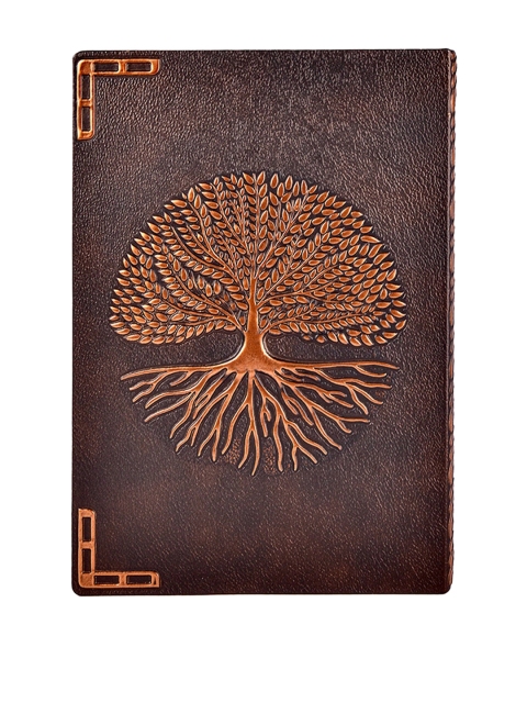 

BANGE BANGE Squoia Gold-Toned Handcrafted Leather Journal - A5 - 100 Pages