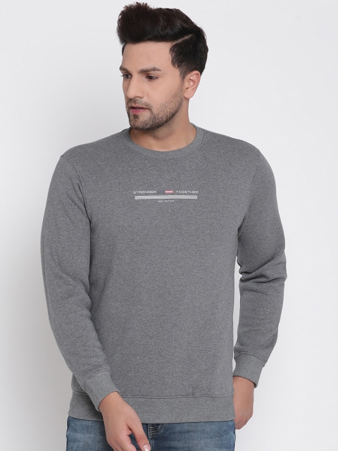 

Octave Men Grey Sweatshirt