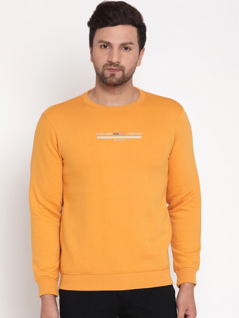 

Octave Men Mustard Sweatshirt