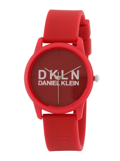 

Daniel Klein Women Red Printed Dial & Red Straps Analogue Watch DK 1 12645-2