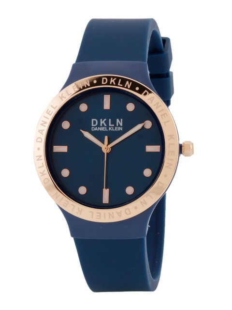 

Daniel Klein Women Blue Embellished Dial & Blue Straps Analogue Watch DK 1 12644-7