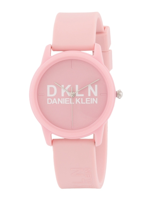 

Daniel Klein Women Pink Dial & Pink Straps Analogue Watch DK 1 12645-4