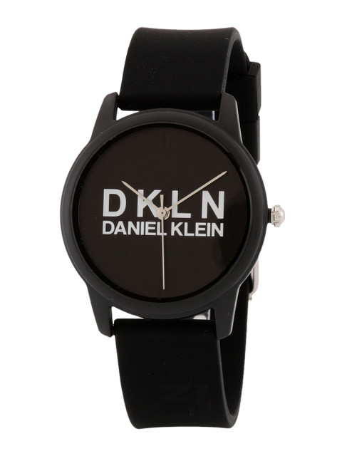 

Daniel Klein Women Black Dial & Black Straps Analogue Watch DK 1 12645-3