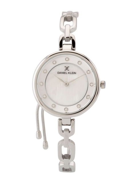 

Daniel Klein Women Silver Bracelet Style Straps Analogue Watch DK12211-1